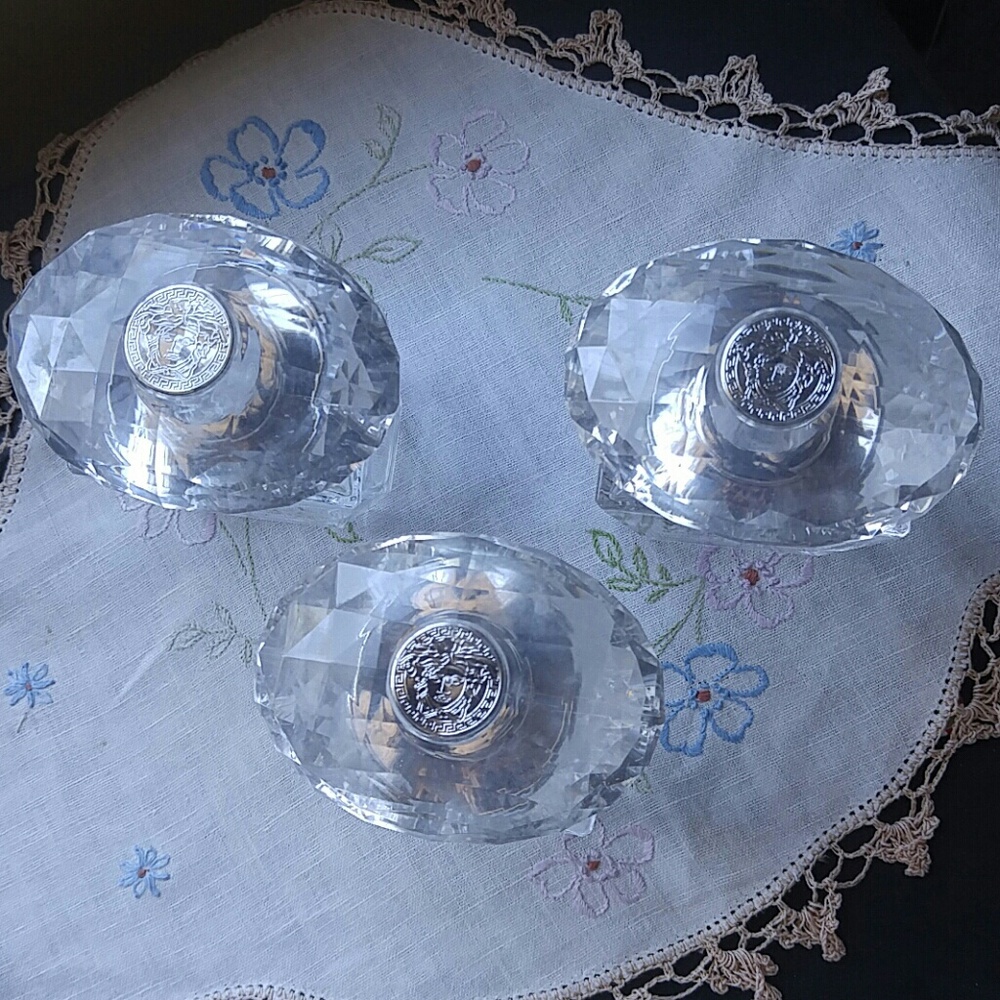 Versace Bright Crystal Empty Perfume Bottles - Picture 2 of 6